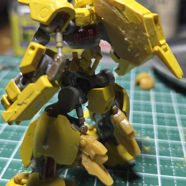 ということで、塗装飽きたのでジ•オで、メタス作ろうと思いやっちまってます。…ズサも、作ってみたい……（3枚目）