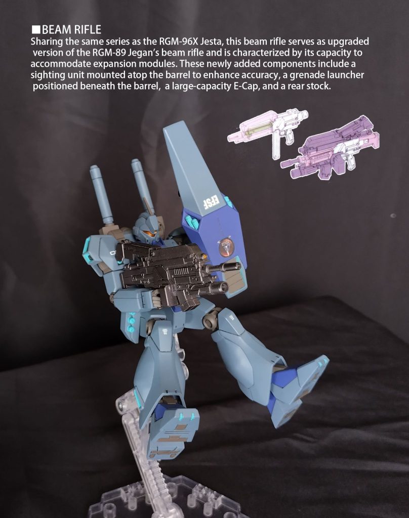 ■ RGM-89 ADV JEGAN PLUS (Marksman equipment)–3枚目/制作者：@cuicui9911