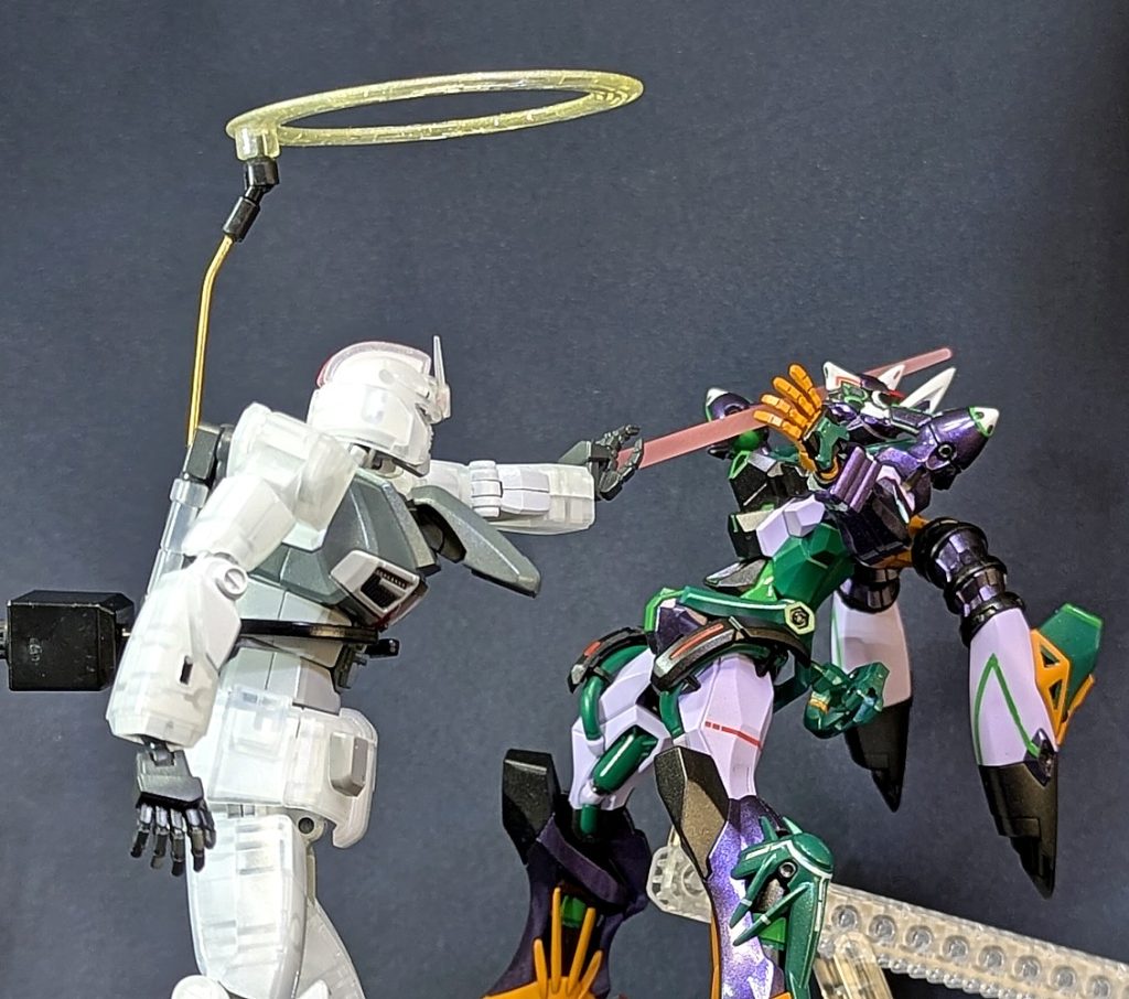 「ぅああぁぁぁっ！！」まずはサキエル形態
