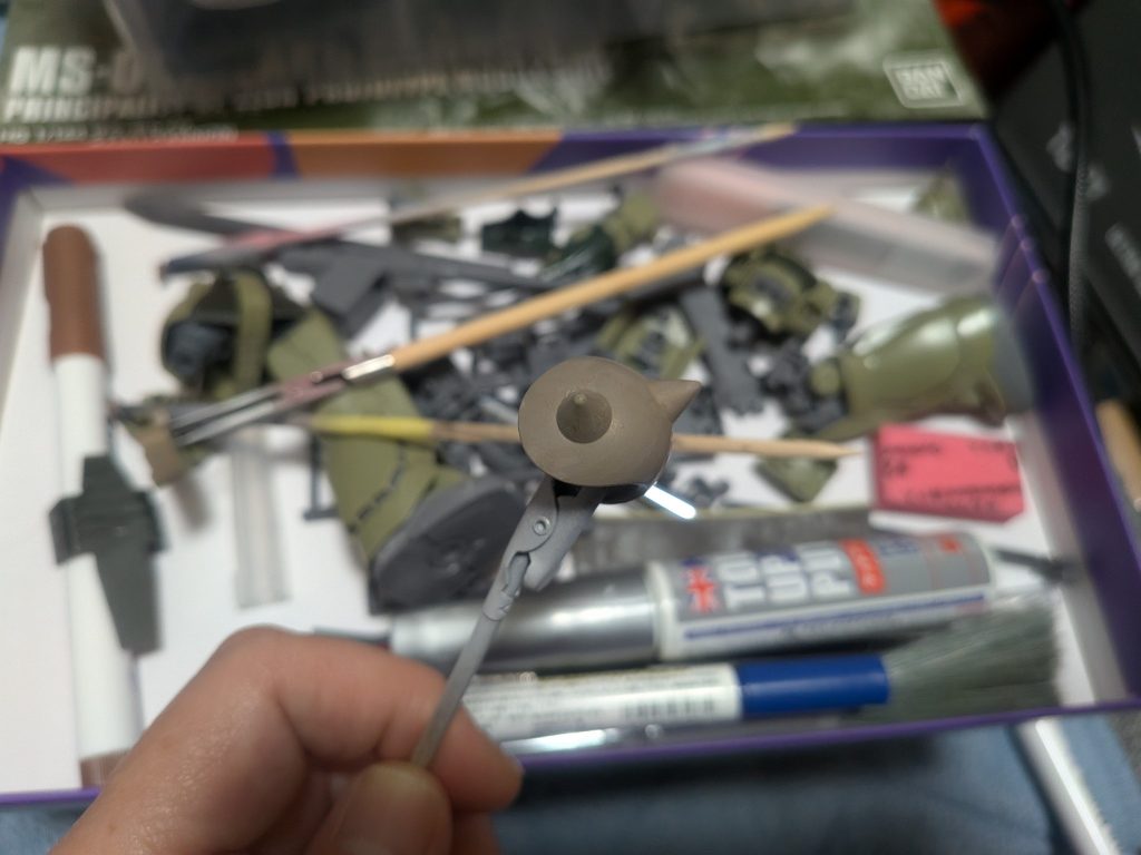 HG MSD MS-06K ザクキャノン–4枚目/制作者：crimson