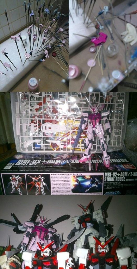 HGCE(微攺修)•カガリ専用•ストライクルージュ✖HG•IWSP–6枚目/制作者：risuisei