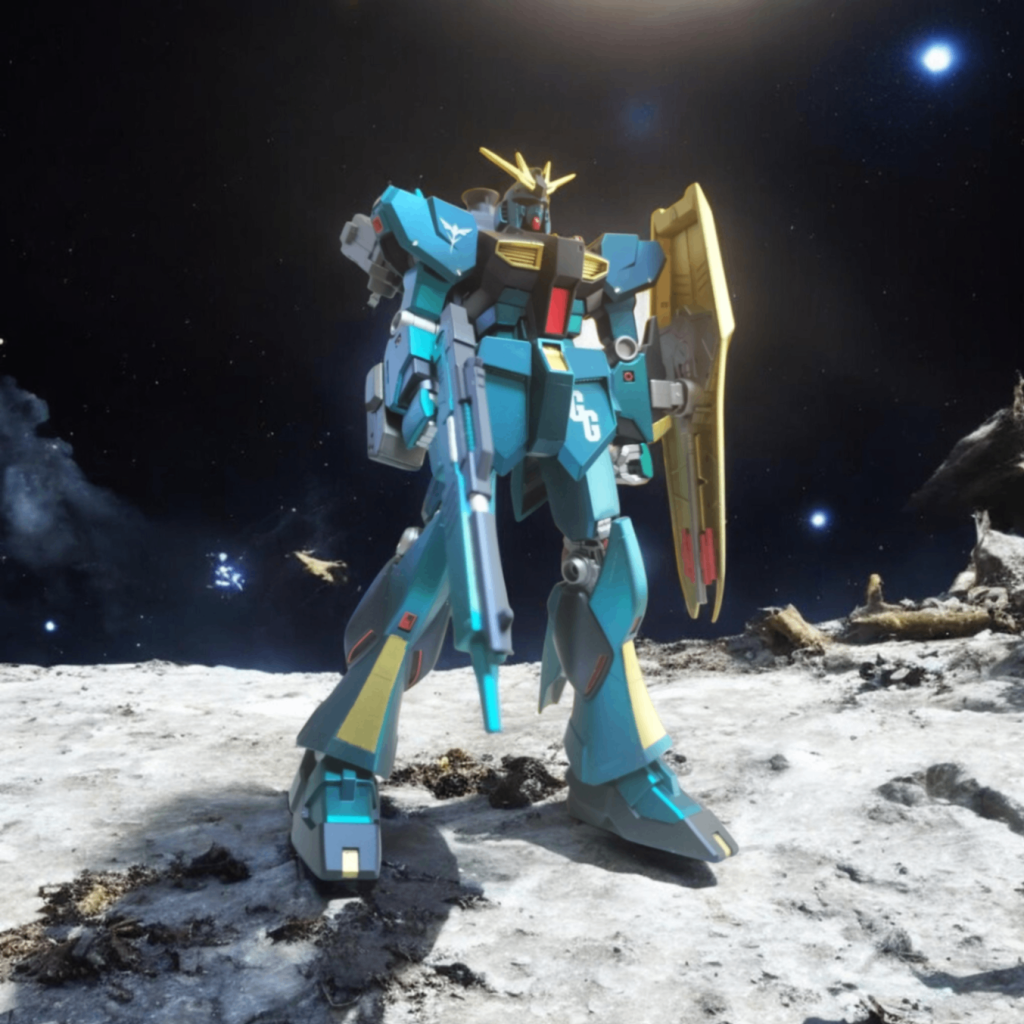 以下マイ設定当機はアクシズ落とし作戦の前哨戦でロンド・ベル隊の最大戦力であるアムロ大尉◯害とその専用機をほぼ無傷で手に入れたギュネイ准尉に対し、ネオ・ジオン上層部が急遽改修、与えたMSとなる。目的はギュネイへの報酬以外に、間近に控えたシャア総帥の現役パイロット引退後のネオ・ジオン内士気高揚、連邦ロンド・ベル隊への示威行為、士気低下を図る意図を兼ねて整備班に無理を承知で依頼したモノである。&nbsp;