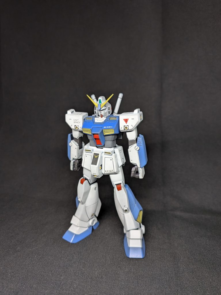 ガンダムNT-1アレックス–2枚目/制作者：@yuunon_modeling