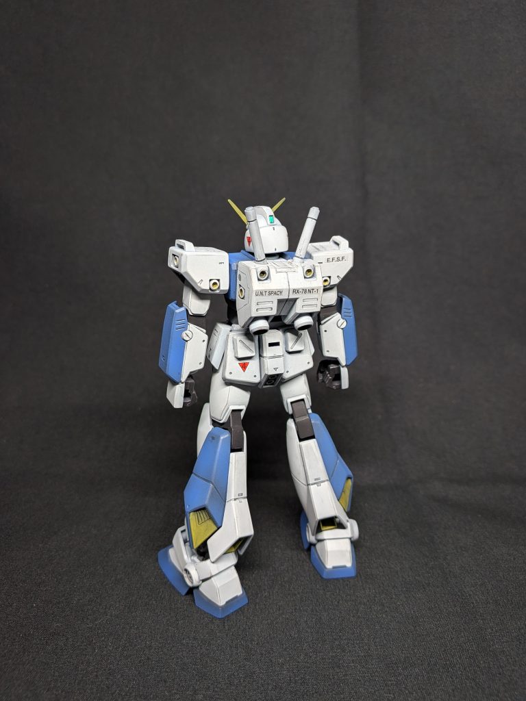 ガンダムNT-1アレックス–3枚目/制作者：@yuunon_modeling