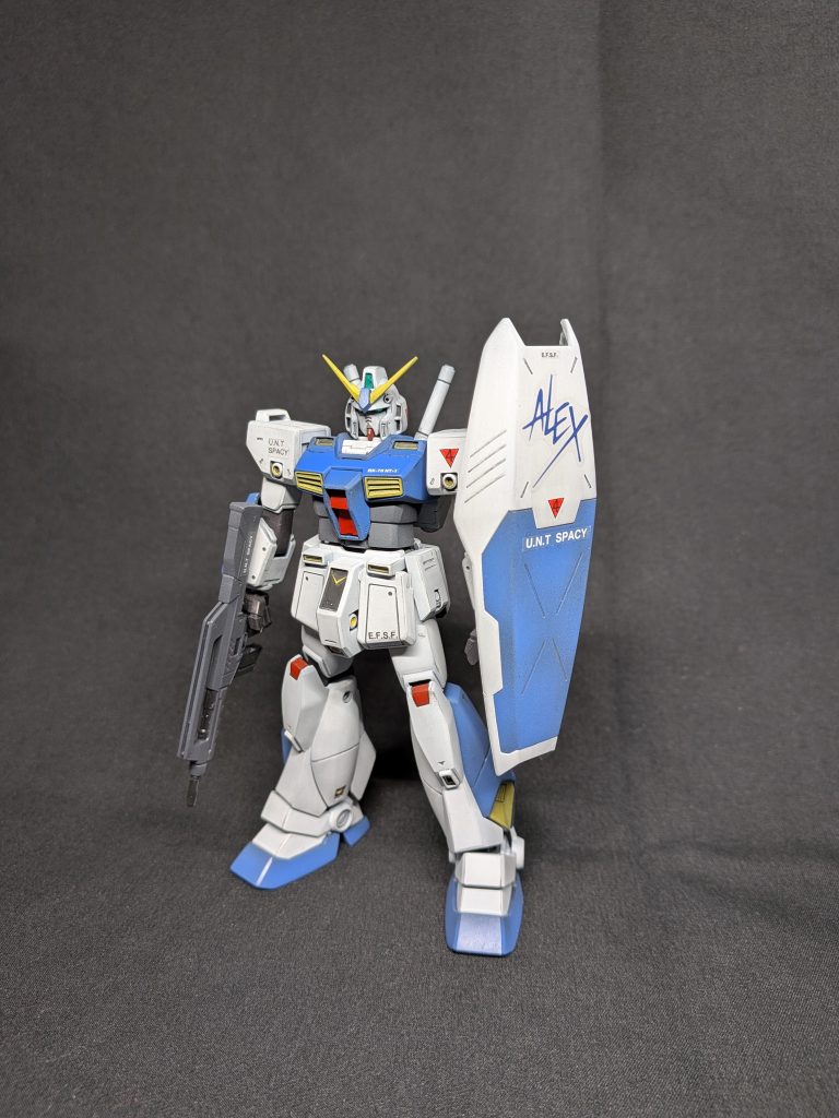 ガンダムNT-1アレックス–4枚目/制作者：@yuunon_modeling