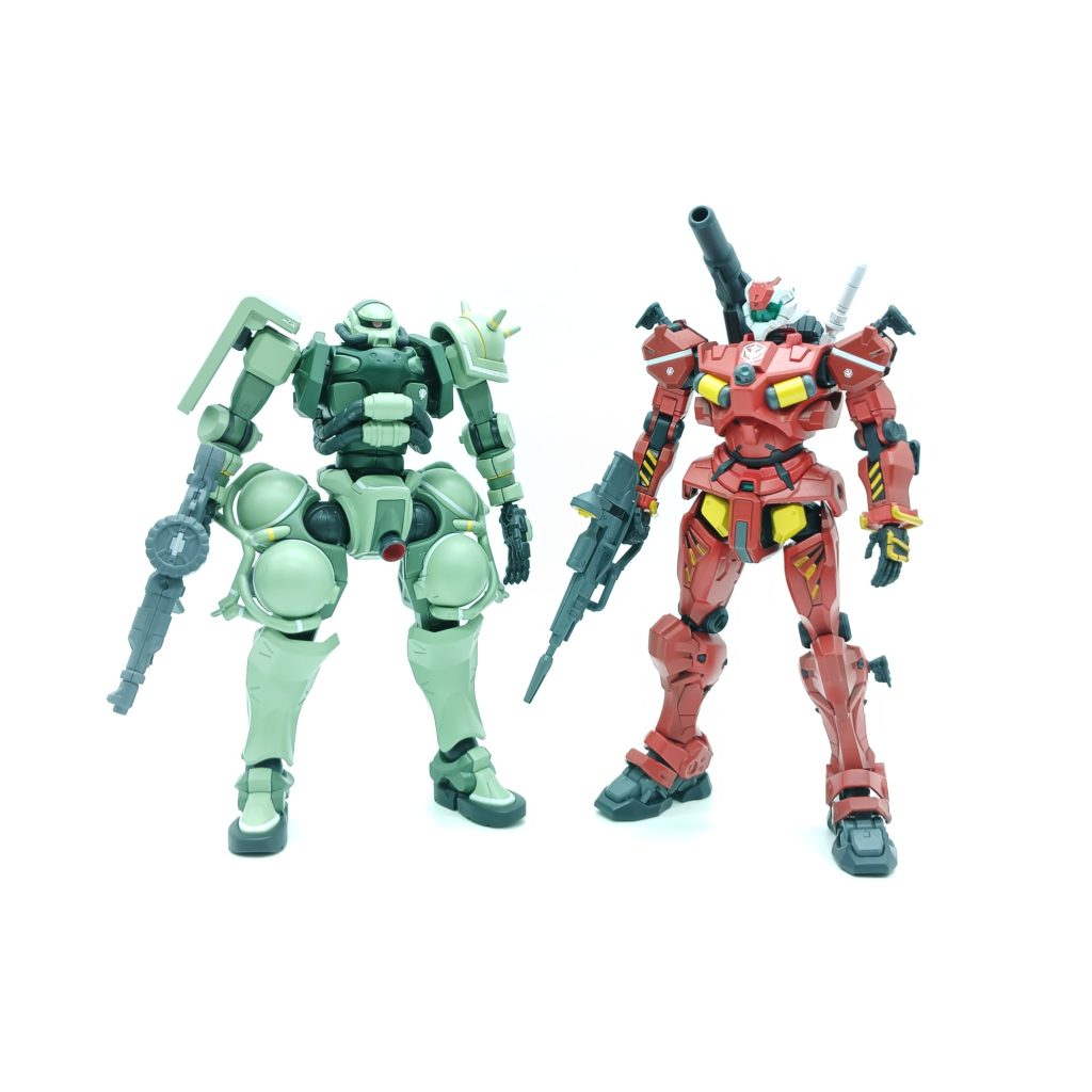 ビーム兵器マシマシながら、ザクだけでなくドムやいずれはゲルググが…やはりガンダムを強奪された影響が出てる。