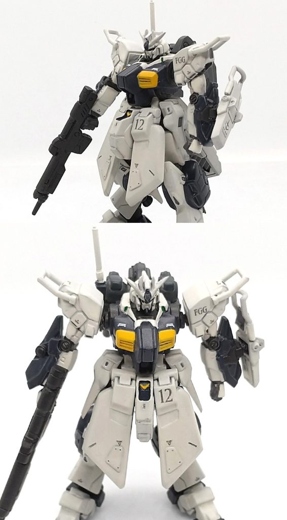 改修塗装完成品 Hi-ν ガンダム 陸戦型（近藤版PX-00531風）ガンダムアーティファクト–2枚目/制作者：ランゼル