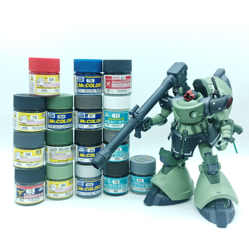 今回もたくさん塗料を使いました。