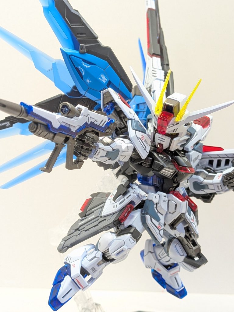MGSDフリーダムガンダム　ソリッドクリア
