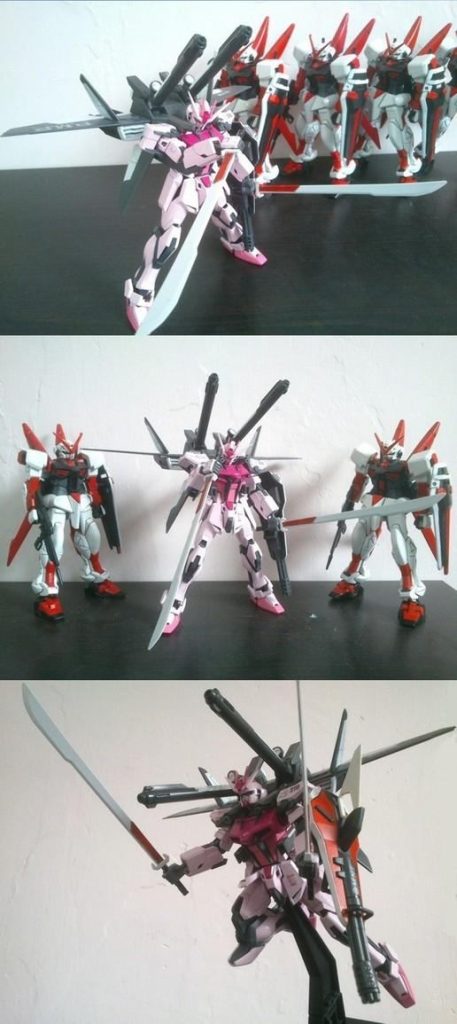 HGCE(微攺修)•カガリ専用•ストライクルージュ✖HG•IWSP–3枚目/制作者：risuisei
