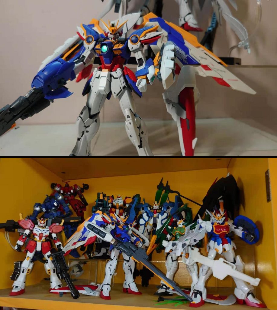 MG•ウイングガンダムEW(アーリーカラー•KA)–5枚目/制作者：risuisei