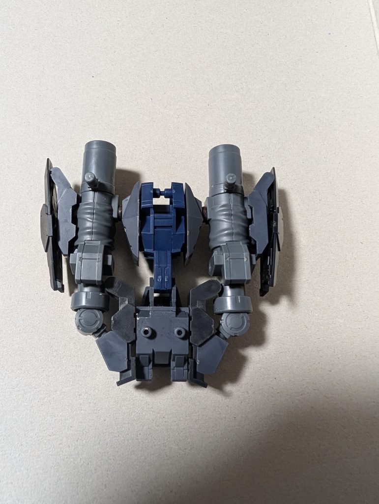 ガトリングユニットはこうやって外して…。