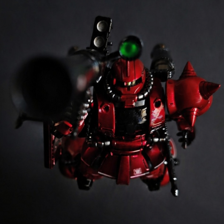 ＃ガンダム赤い彗星　MS-06S Zaku II スタンプ シャア専用 シャア専用ザクⅡ(MS-06S ZAKEⅡ)赤い彗星Ver｜M.Aznableさんの