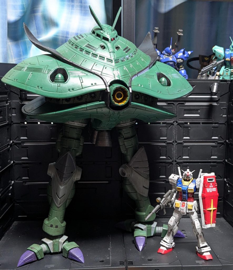 RGガンダムとの比較写真('ω')ノ