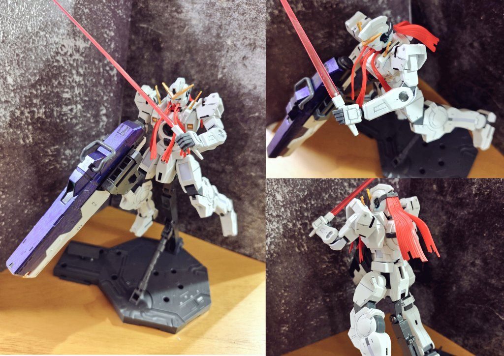 髪の毛(？)アピールで色んな角度から撮りました。