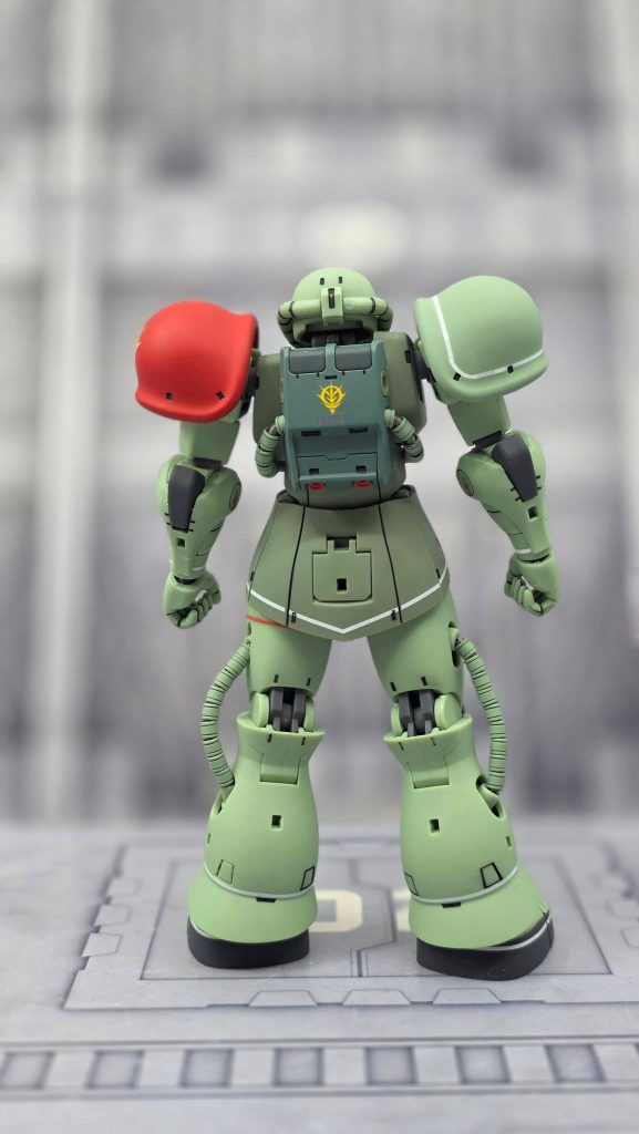 Re:ROBOT魂 MS-06C ZAKU II Nuclear Bazooka Equipmrnt ver. A.N.I.M.E.–3枚目/制作者：@PhantomCat