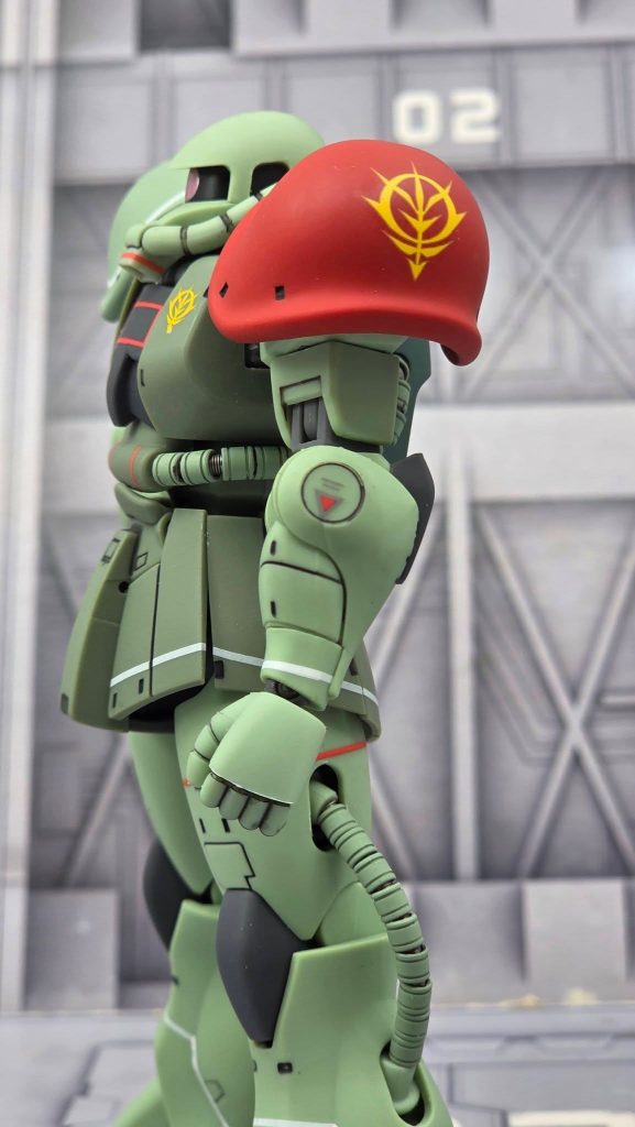 Re:ROBOT魂 MS-06C ZAKU II Nuclear Bazooka Equipmrnt ver. A.N.I.M.E.–4枚目/制作者：@PhantomCat