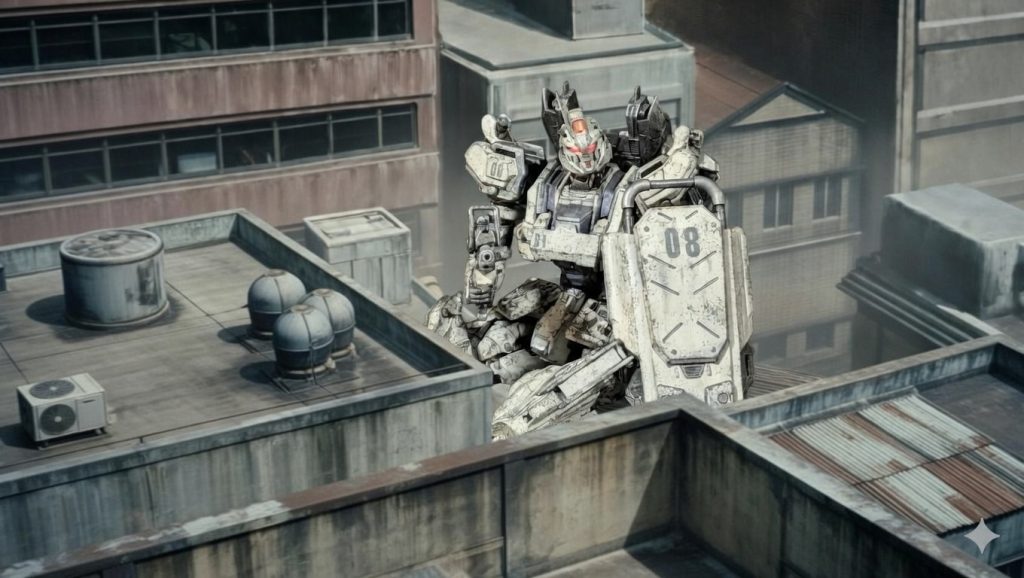 ノリス：自分は死に場所を見つけました………&nbsp;&nbsp;いかがでしたでしょうか？(gundam-kao6)有名な『倍返しだー』のシーンを復讐のレクイエムの世界観でAIで実写化してみました。ガンスタ1投稿あたりの写真枚数制限があるので細かなシーン端折ってますが、なんとか『怯えろー！』から『死に場所を見つけました』まで繋げました。また時間があれば、他のシーンも作っていきたいと思いますので、よろしければコメントでお気に入りの08小隊バトルシーンをリクエストいただければと思います。できそうなものはやってみようと思います。無課金AIですのでかなり時間は掛かりますが気長にお待ちいただければ幸いです🤣🤣🤣