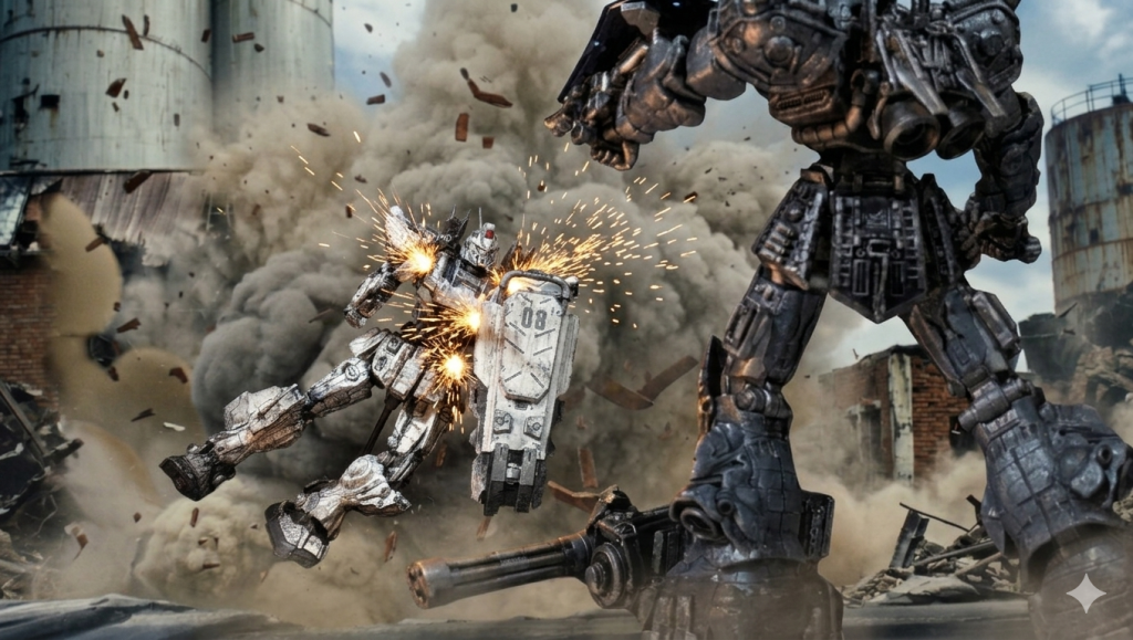 シロー：間に合えぇぇー！ノリス：！？んん！　はぁーっはっはっは！