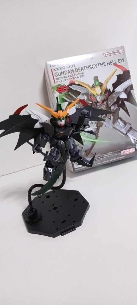 以上、ちびっこ悪魔😈でした！久々のSD関連のキットを制作しましたが、若干の塗り分けが必要ですが スタイルもかっこよくとっても素敵なキットでした！あと！お手頃価格も嬉しいですね😆今回も楽しんで制作することができました✨最後まで御覧頂き大変にありがとうございました🙇それではまた👋