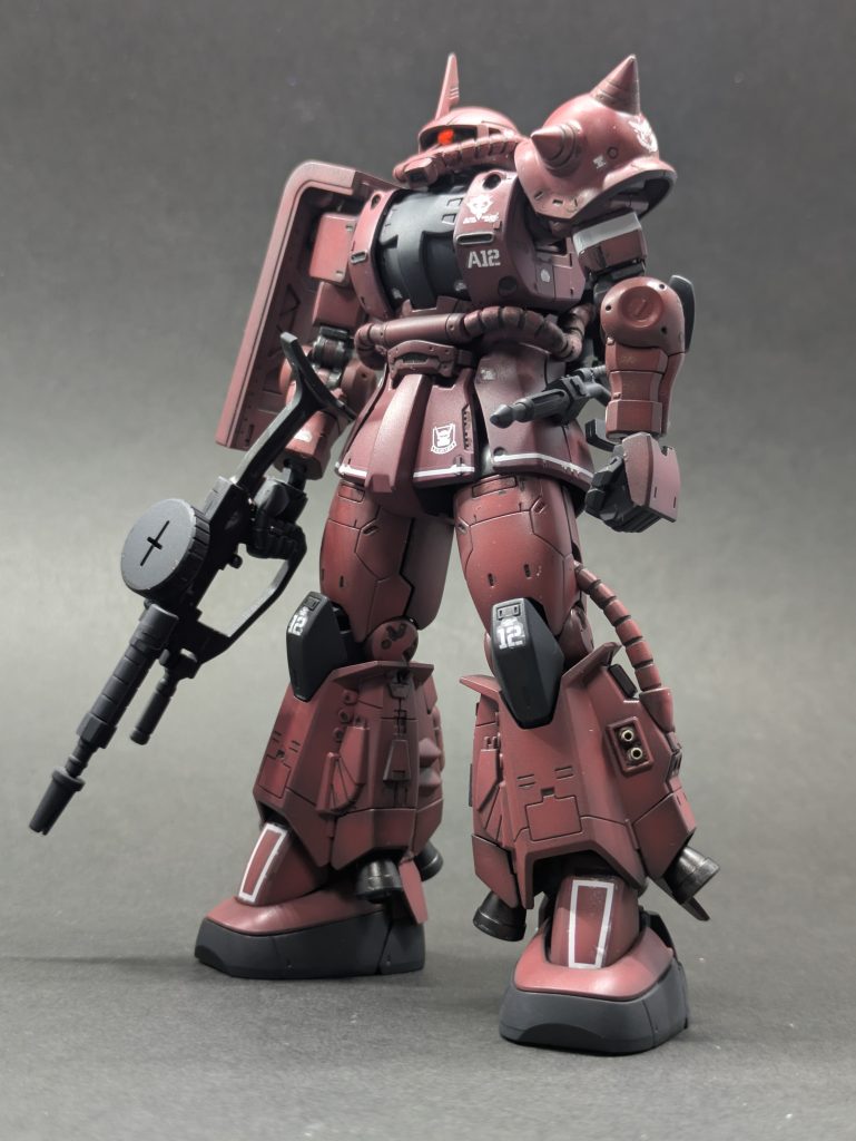 HG オリジン シャア専用高機動型ザク–2枚目/制作者：KATO機