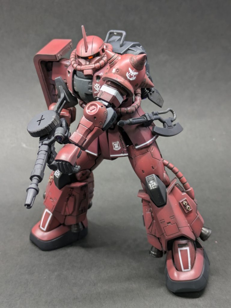 HG オリジン シャア専用高機動型ザク–7枚目/制作者：KATO機