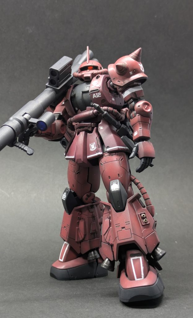 HG オリジン シャア専用高機動型ザク–2枚目/制作者：KATO機