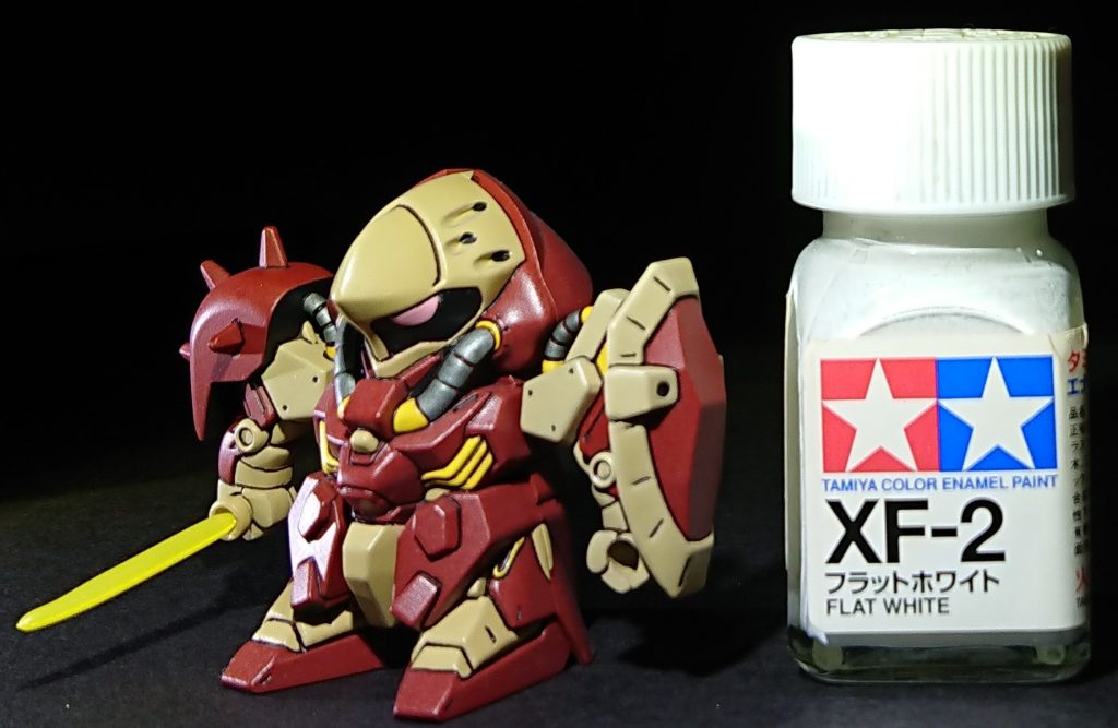 付属していなかったのでビームサーベルはプラ棒で自作。