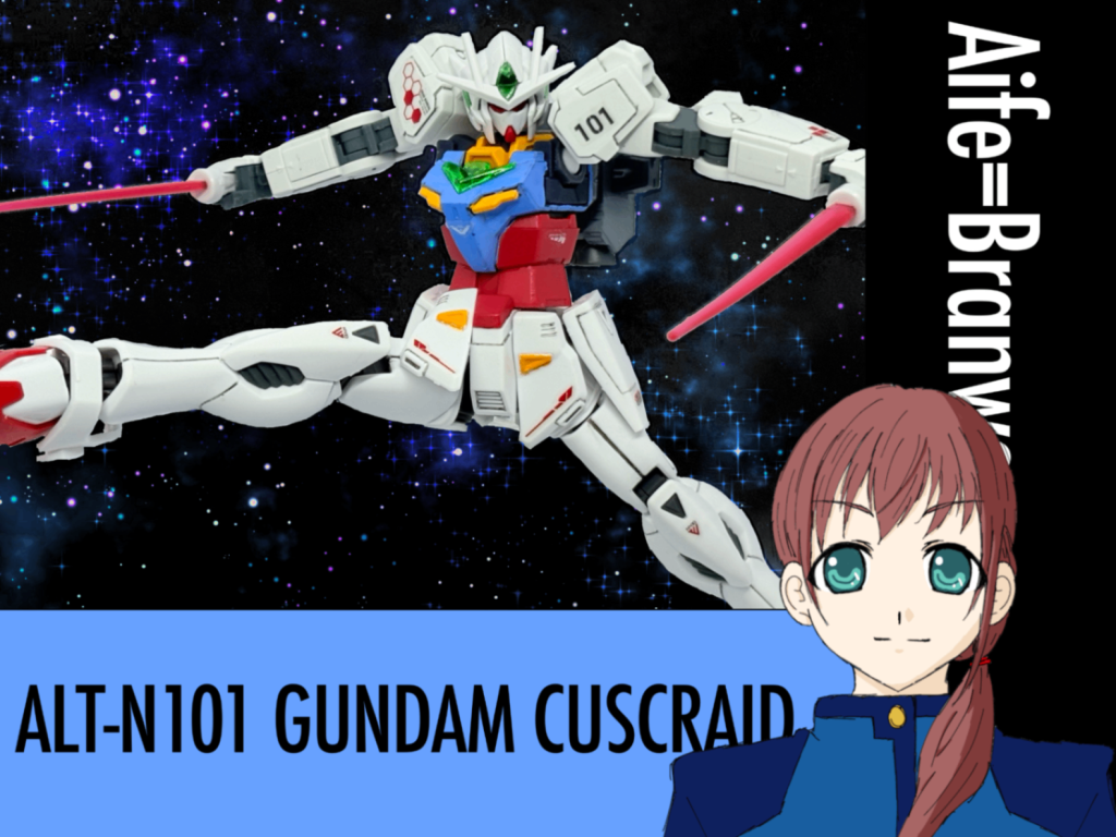 ALT-N101 ガンダムクースクリッドパイロット:オイフェ=ブランウェン(女性)ダーナ共和国防衛軍マース隊所属。18歳。ダーナ共和国防衛軍大佐ノイシュ・ブランウェンの娘。親の七光りと言われないよう身に付けた操縦技術は一級品。