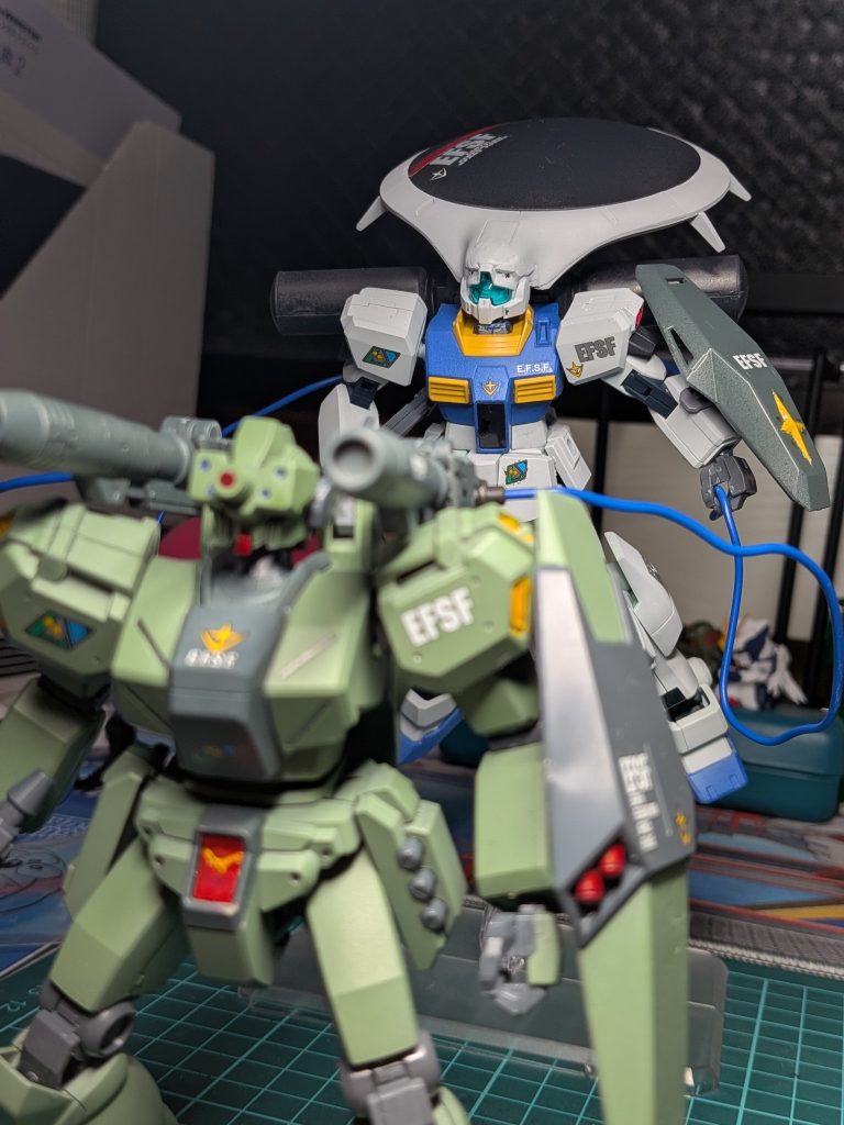 そして目玉機能！前回紹介したジェガンキャノンとの連携！やっぱ集めた情報は活用しなきゃ