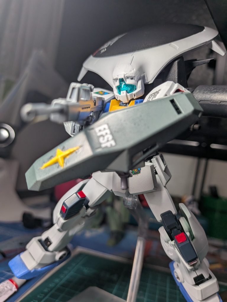 シールド+ライフルこの構え好きなんですよね〜