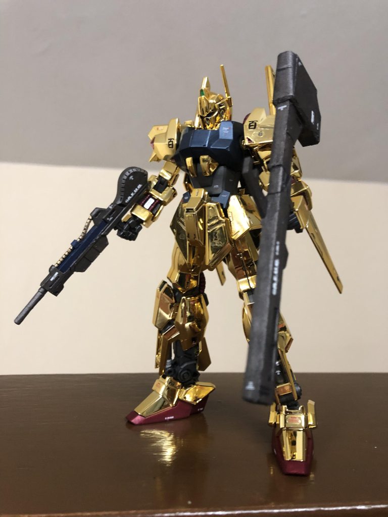 1/144 HG MSN-00100 百式 ゴールドコーティング ガンダムベース限定–8枚目/制作者:takao_s