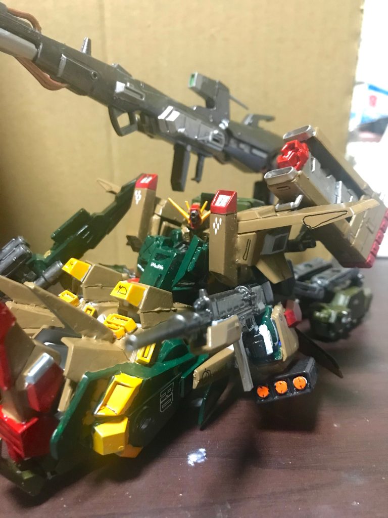 ガンタンクR44形式でタンクモードに｡