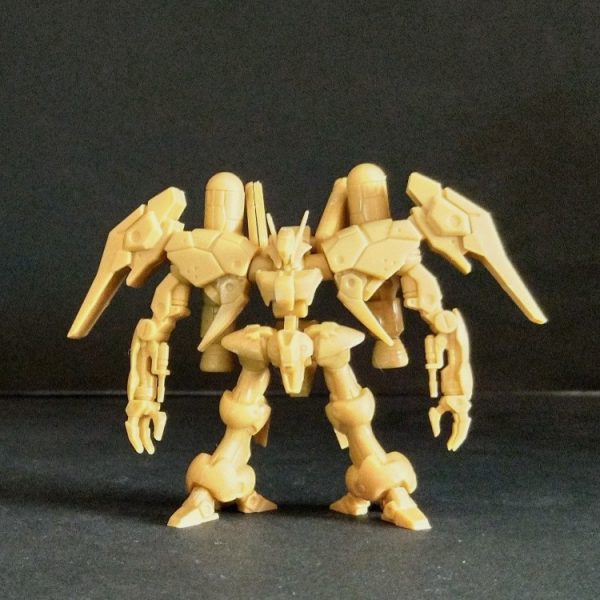 今回より単発のその2のアーティファクトのバイアランカスタムを作っていきます！実は新作を友人に頼んでまとめ買いしたんですが、多忙でまだ受け取れてません💦なので在庫していたバイアランカスタムで🤣ひとまず仮組して悪巧みを検討中🤣（1枚目）