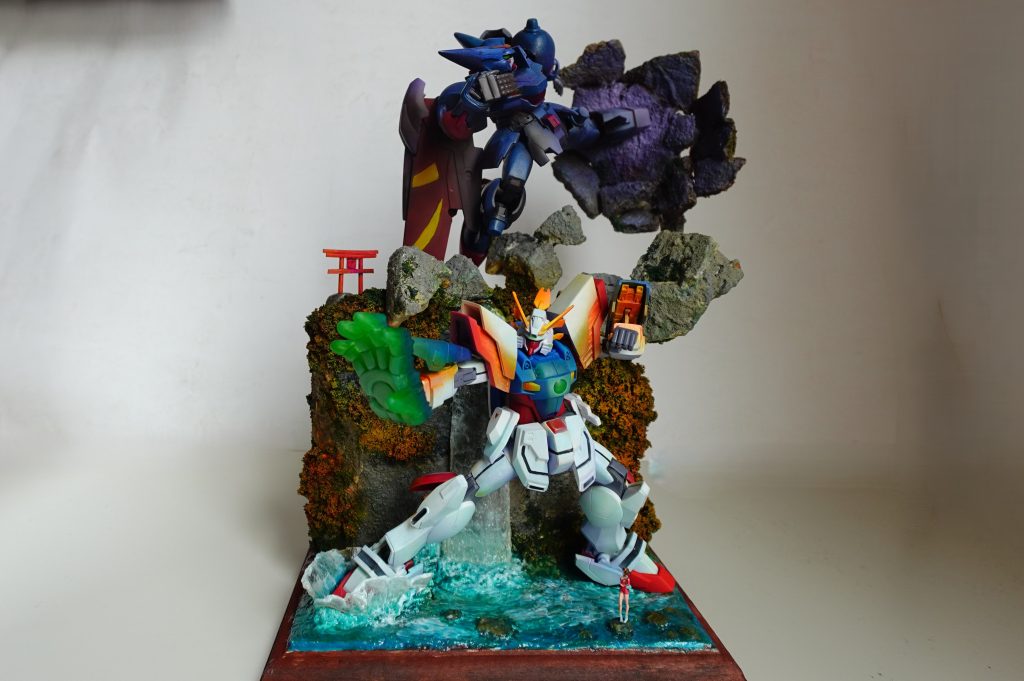 機動武闘伝Gガンダムジオラマ