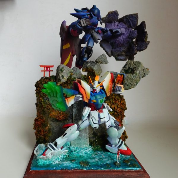機動武闘伝Gガンダムジオラマ