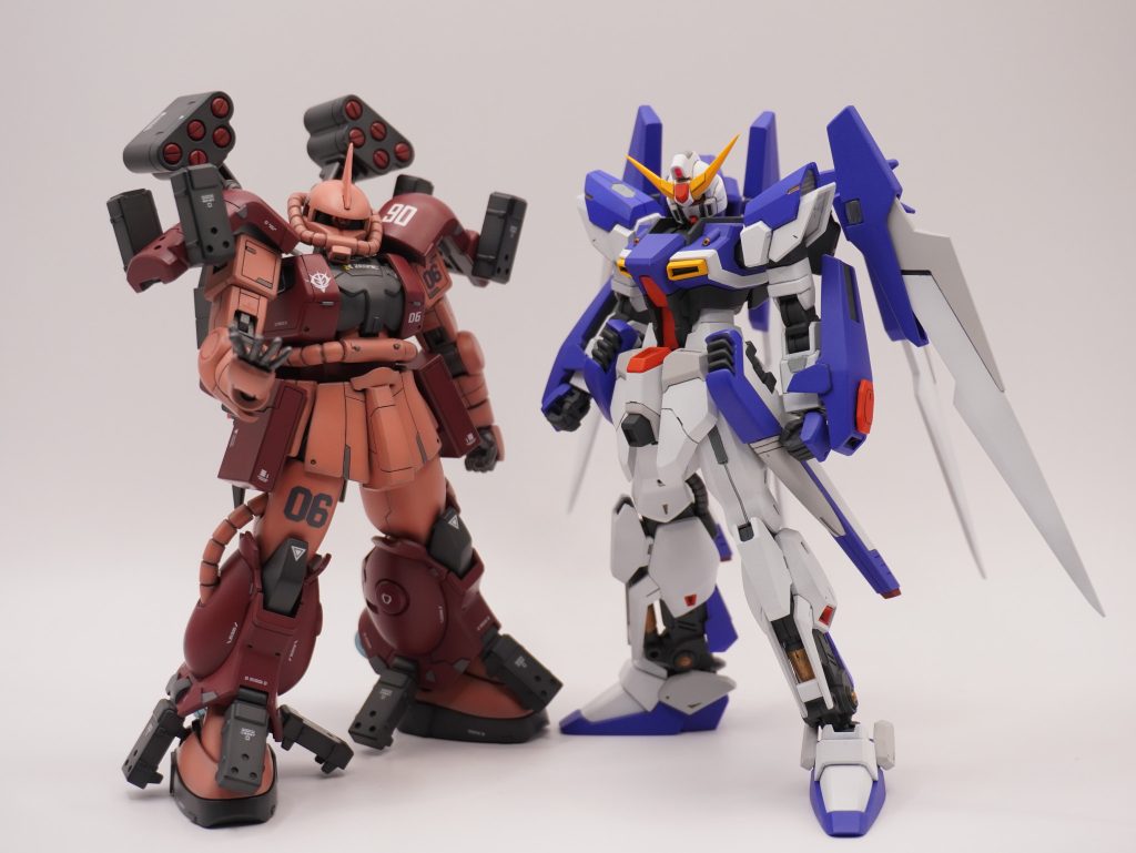 バトル後は仲良くツーショット