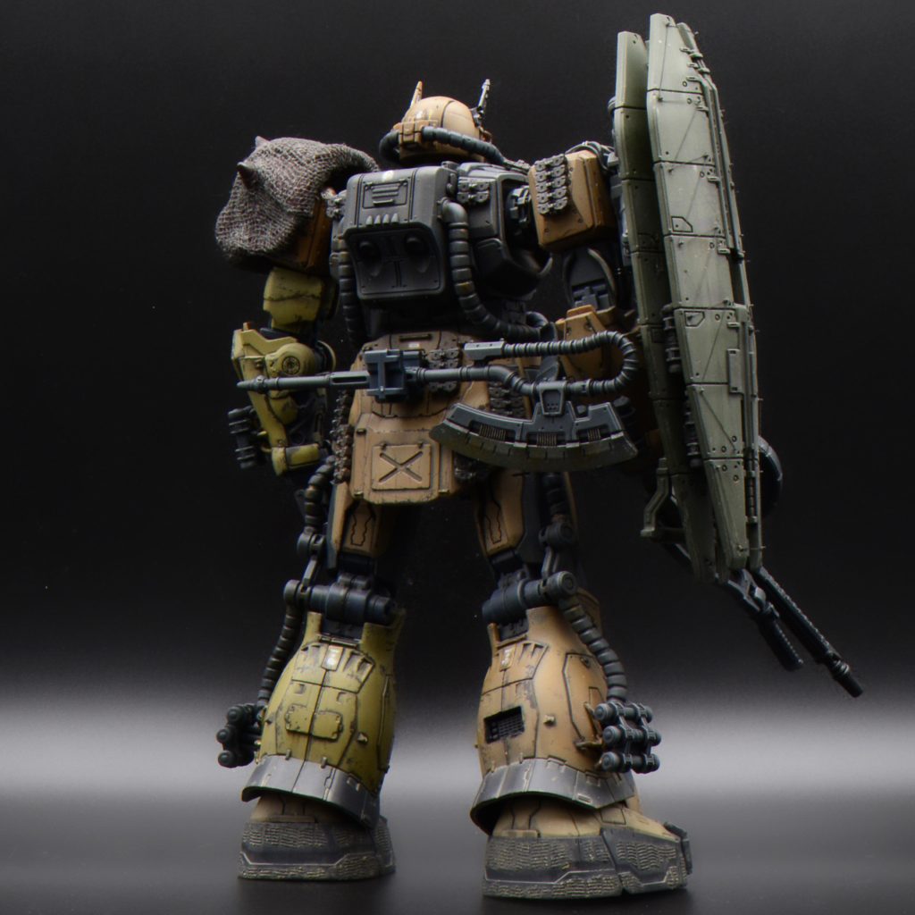 無識別型ザクII ソラリ機–4枚目/制作者：カンピンタン