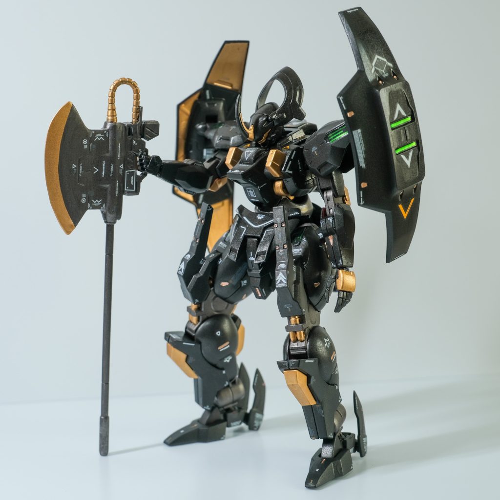 初めての全塗装作品🎉　HGダリルバルデ