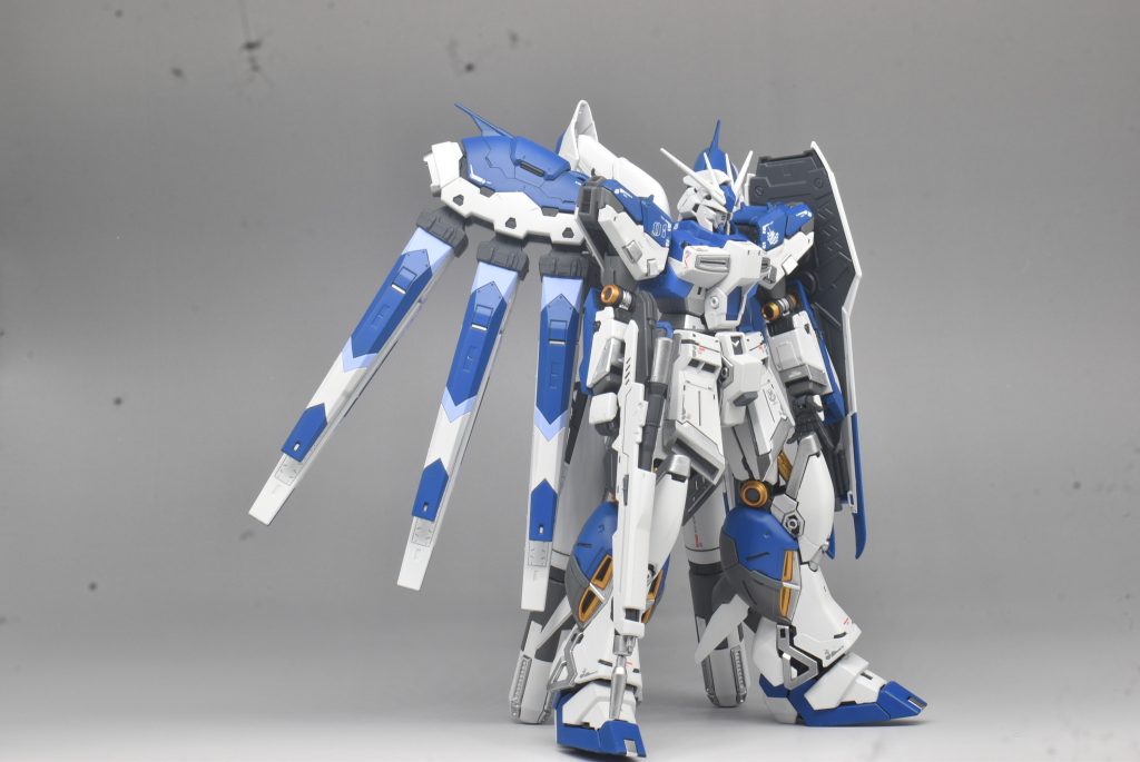 Hi-ν　ガンダム–4枚目/制作者：アンジェロのプラモデル工房