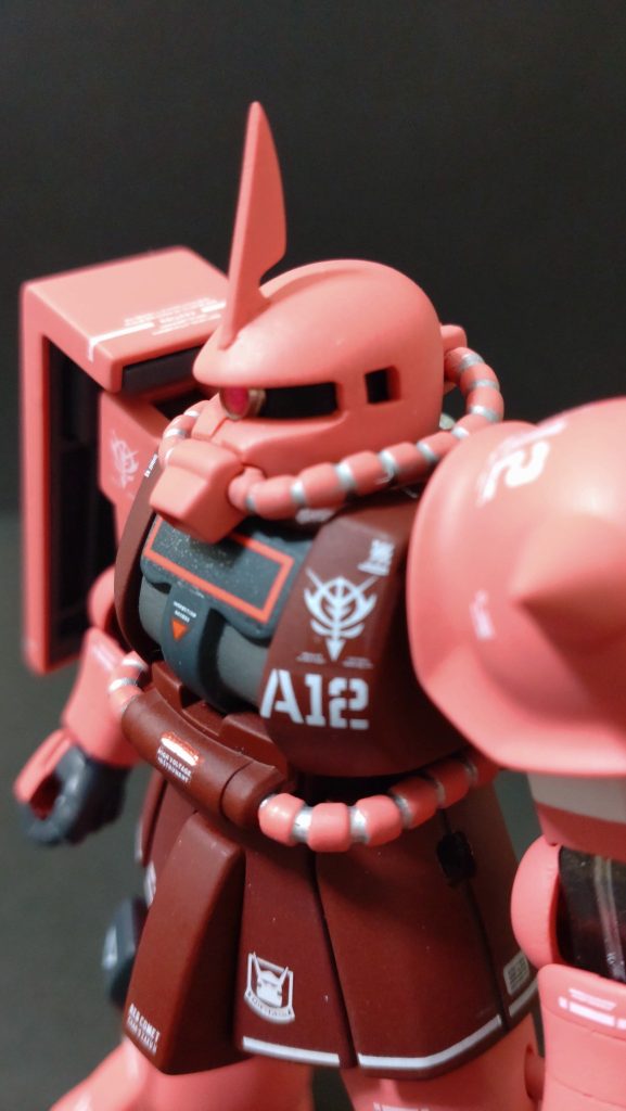 HG シャア専用ザク【筆塗り全塗装】