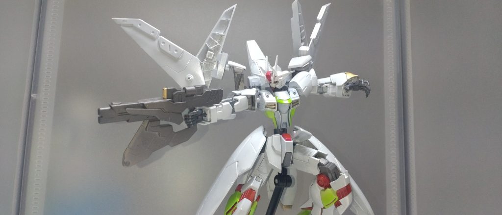 SEED撃ち。ライフルはカルラのモノにジャンクを切った貼ったしました。