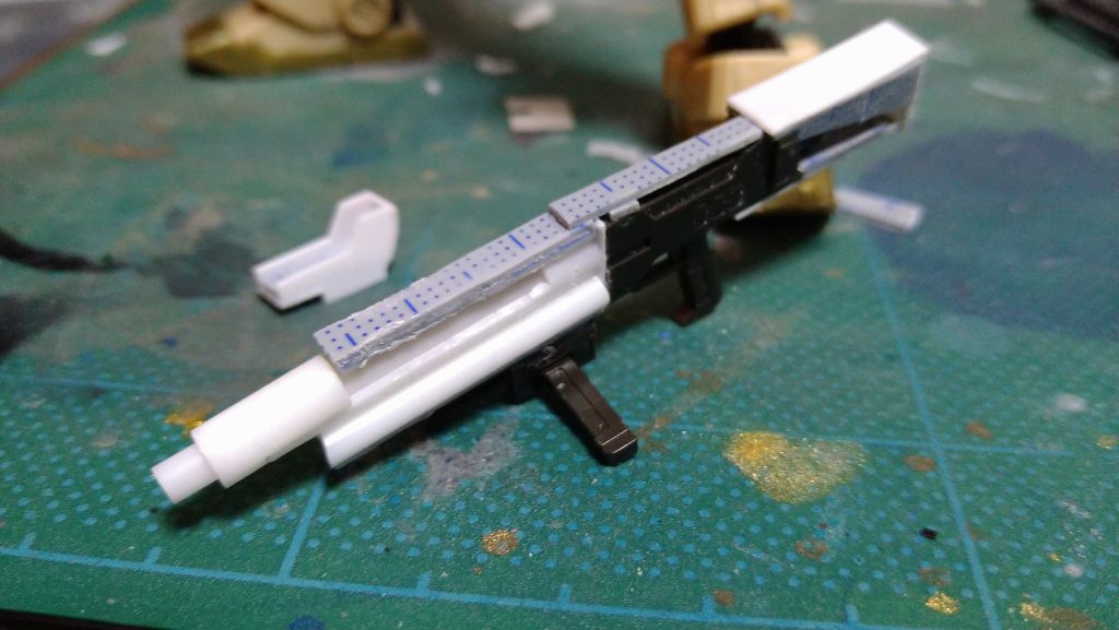 作り直す前のショットガン。