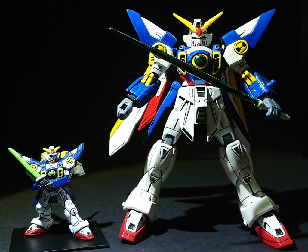 ガンダムW G5機 食玩・旧キット対比カット追加