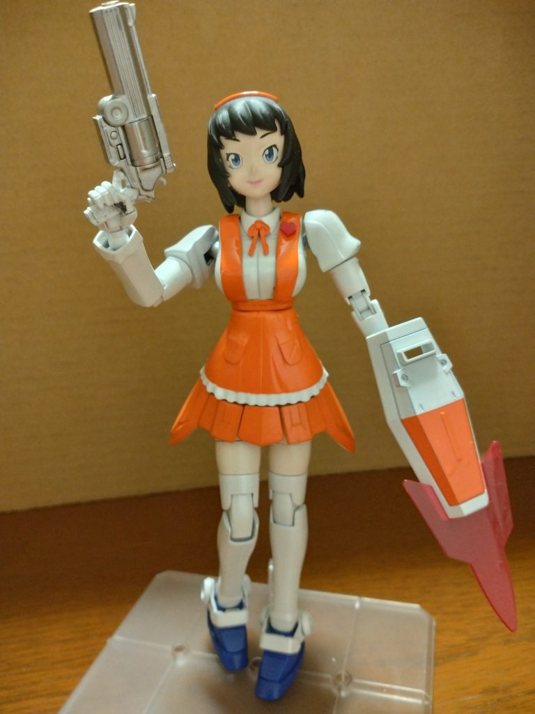 銃器はマグナムのマギーちゃんシールドの配色はBD3号機を参考に