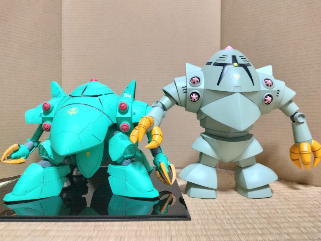 これがやりたかった4本脚と揃い踏み