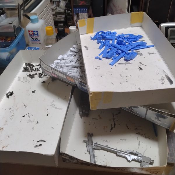 HGハイニューガンダム制作