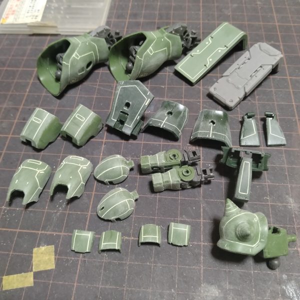 HG.Ms−0６C／R6オリジンザクII制作