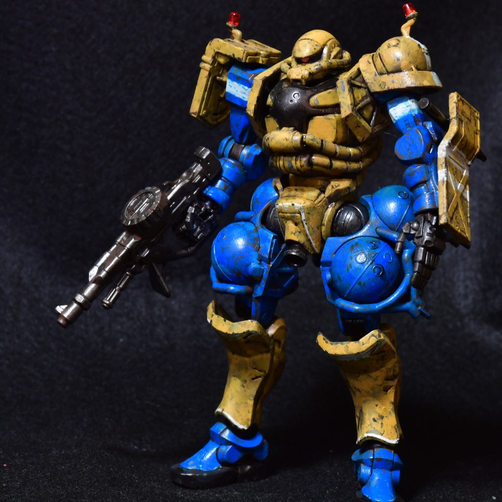 軍警ザク　旧ザクリアルタイプカラー風