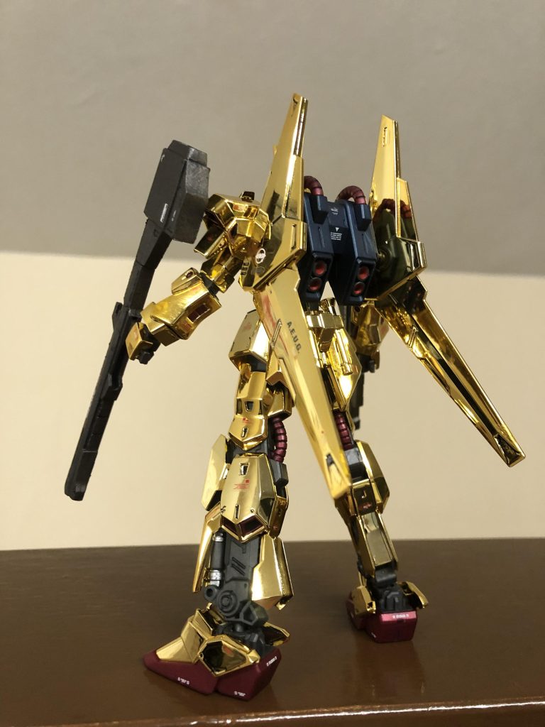 1/144 HG MSN-00100 百式 ゴールドコーティング ガンダムベース限定–9枚目/制作者:takao_s